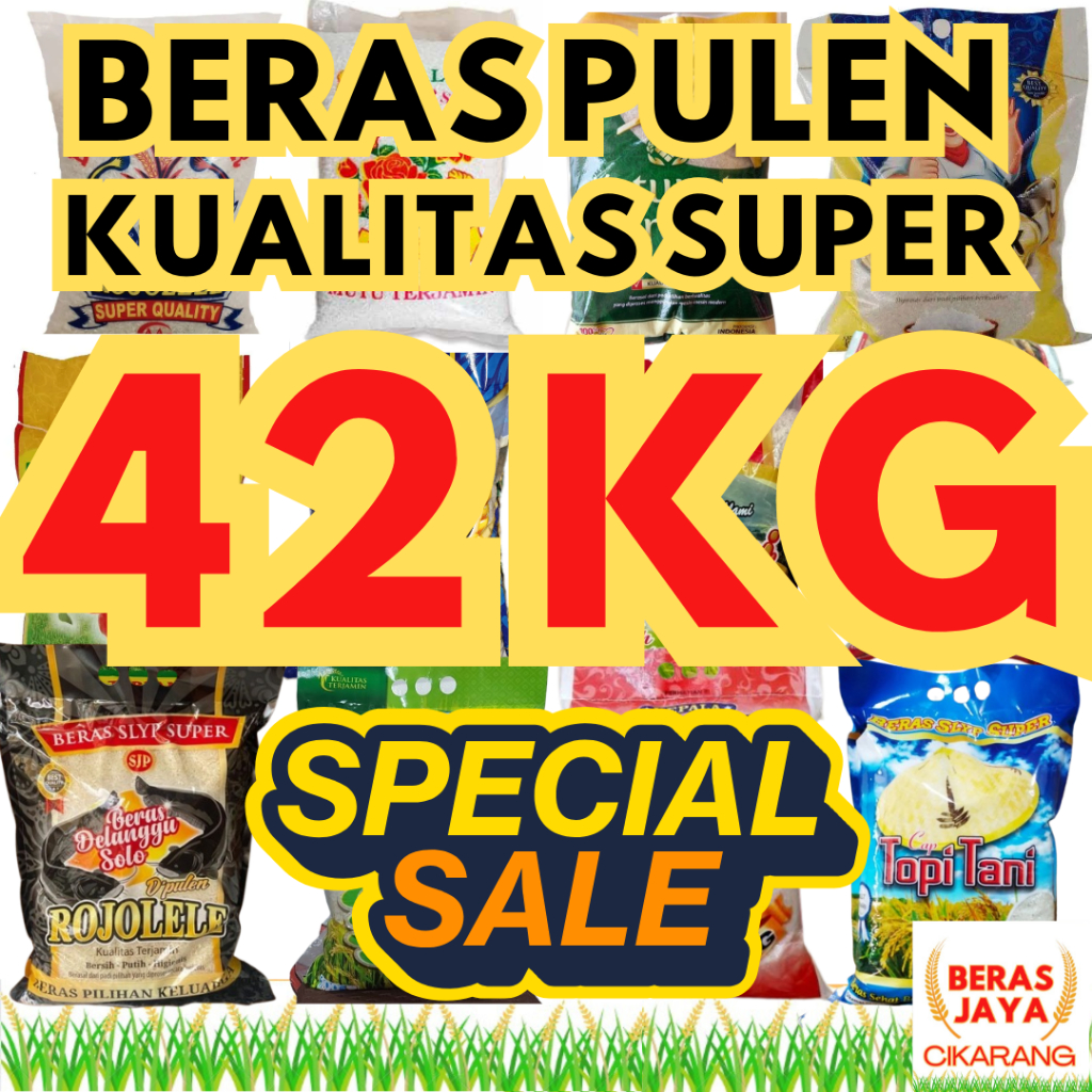 

Promo Beras Pulen Ramos Setra Kualitas Terjamin Bersih Bebas Kutu Super 42 kg Murah Gratis Ongkir