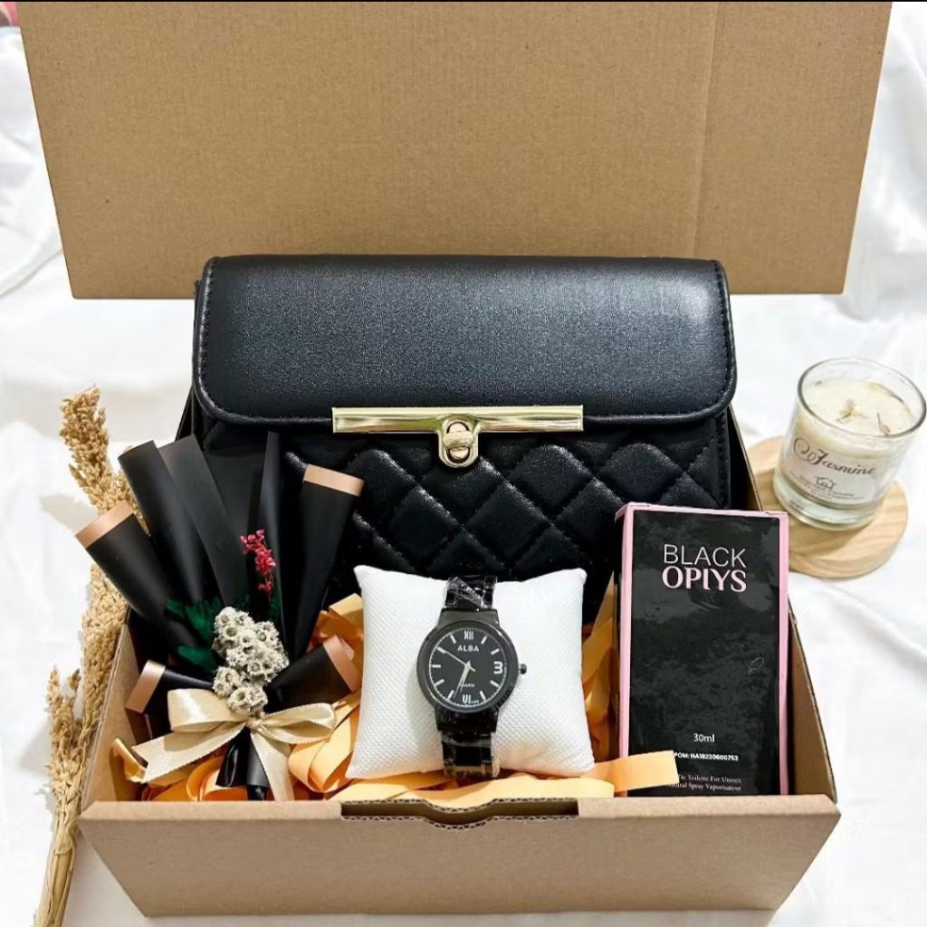 [Kado]Hampers Tas Wanita// Gift Box// Tas Wanita// Hampers Murah