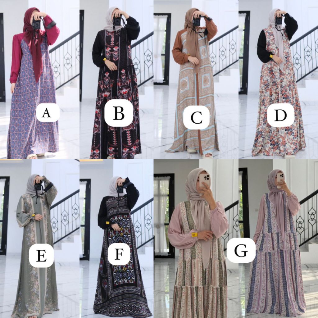 Dress Rayon Labella terbaru By Labella//Anjani store