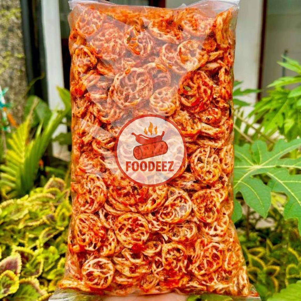 

SEBRING KERUPUK RAFAEL SEBLAK GARING KERUPUK MAWAR 500GR