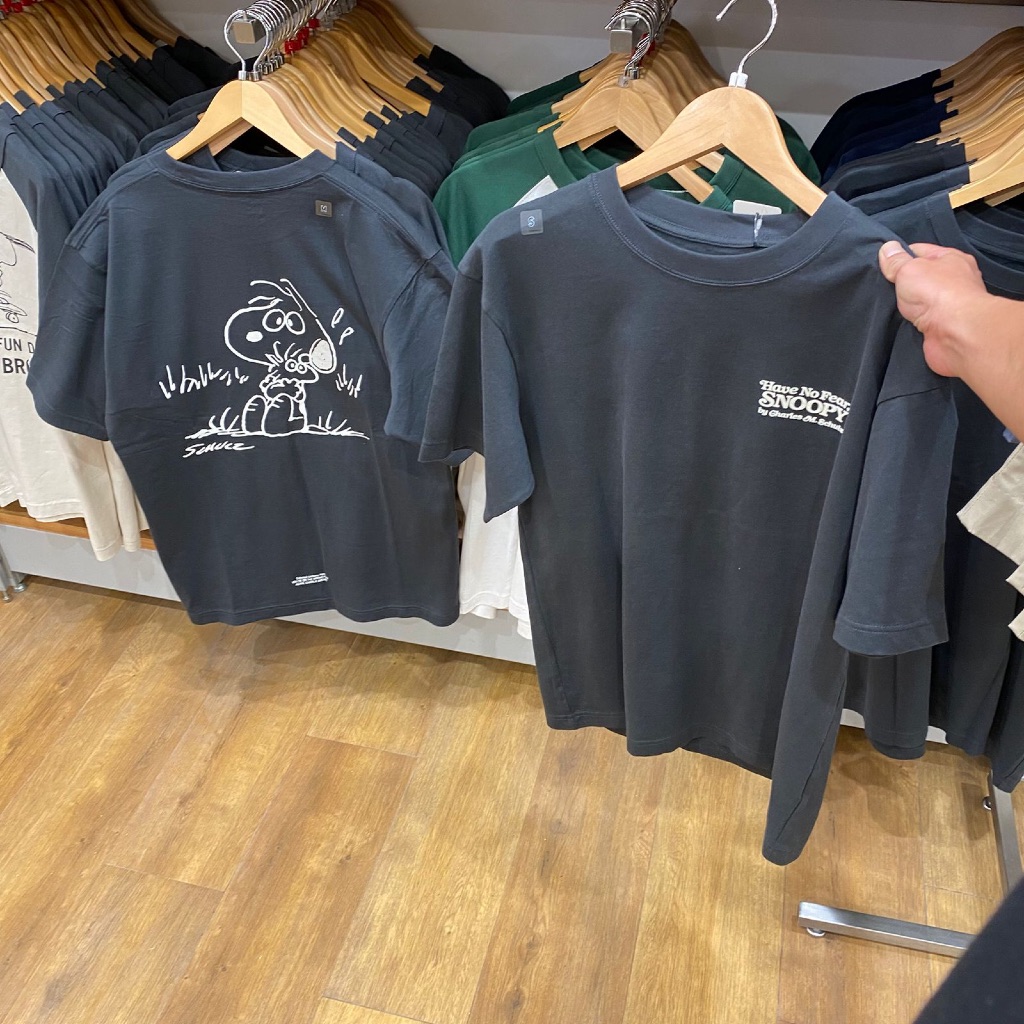 Jastip. Tshirt Uniqlo X Peanuts (MAN)