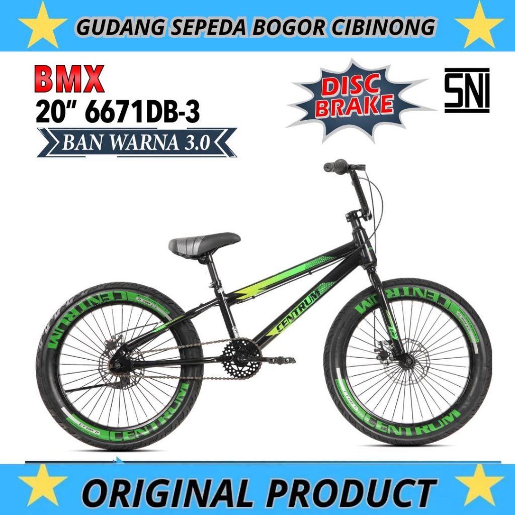 Sepeda Bmx 20 Centrum 6671 Rem Disc Brake