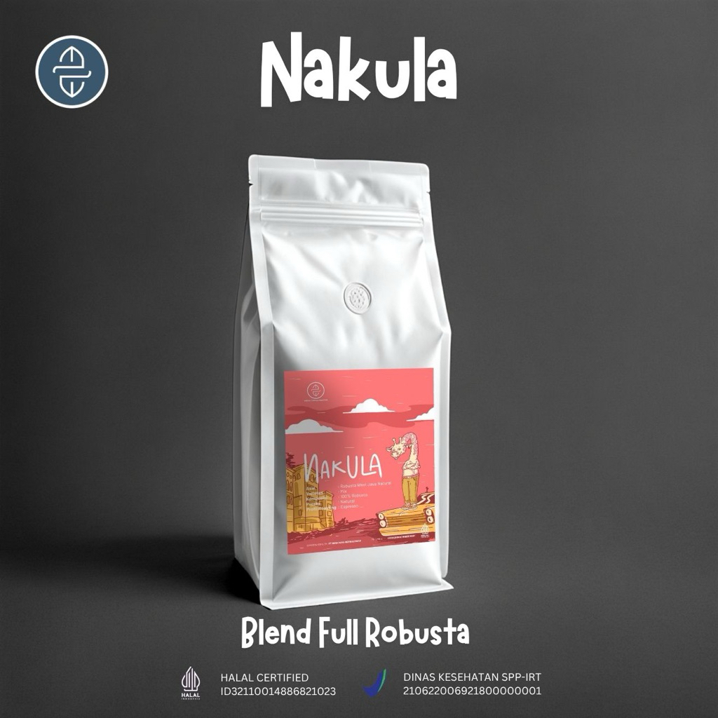 

Biji Kopi Espresso Kaman Full Robusta Blend Nakula - 1kg