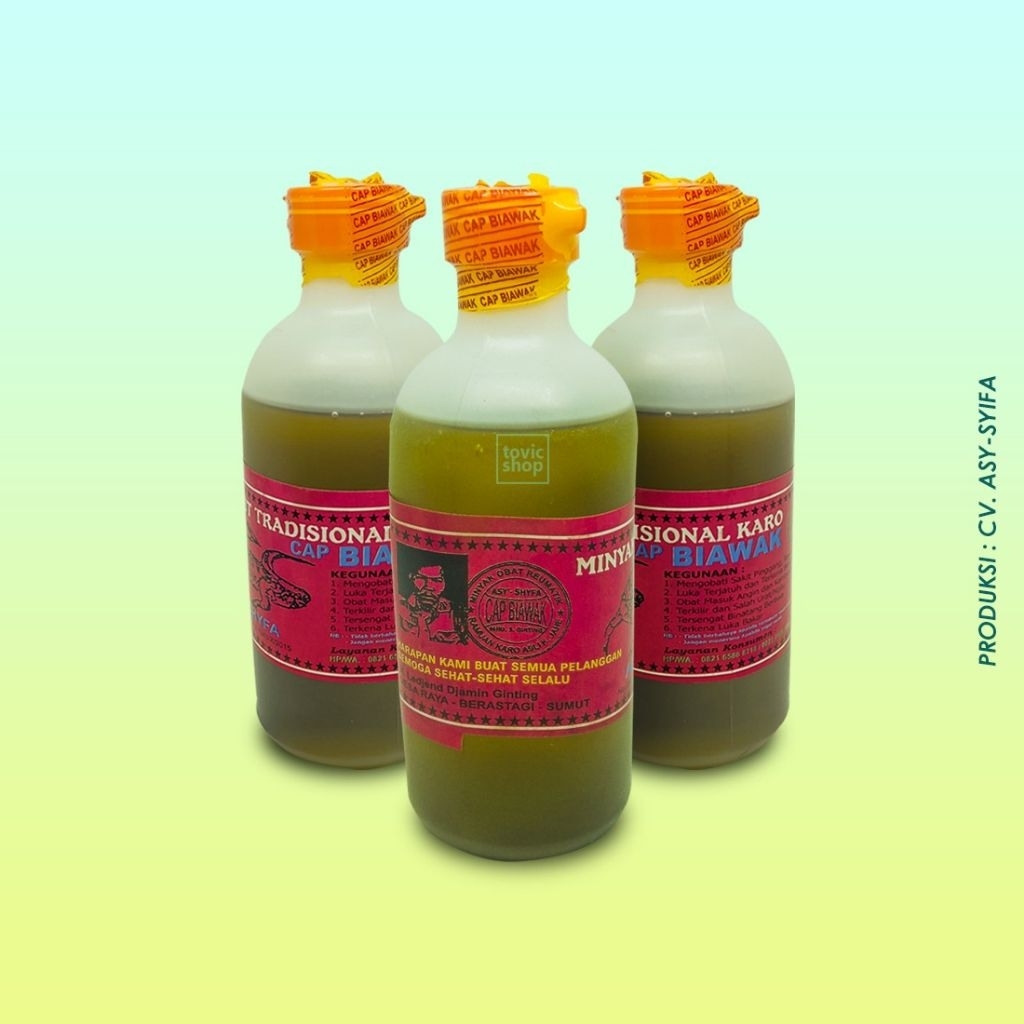 Minyak Cap Biawak Asy Syifa 250ml