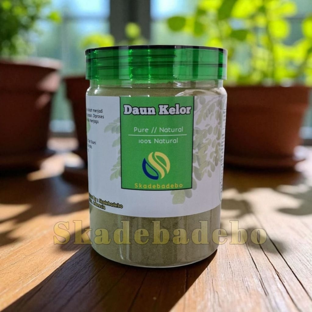 

BUBUK DAUN KELOR 100% MURNI