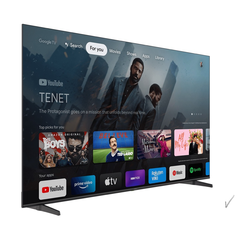 Tv android 43 inch aqua Aqt43k85fux 4k ultra HD