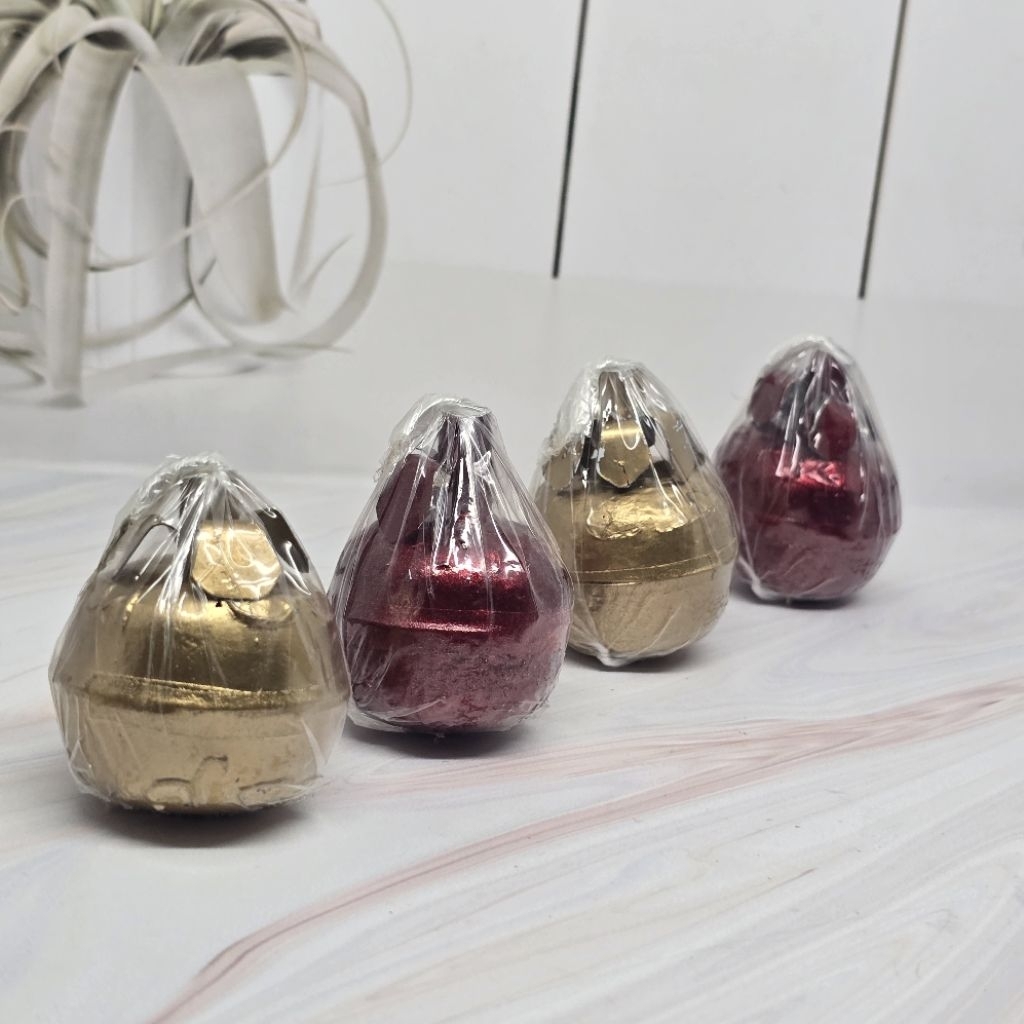 Dupa buhur madat timah gold dan merah ukuran mini