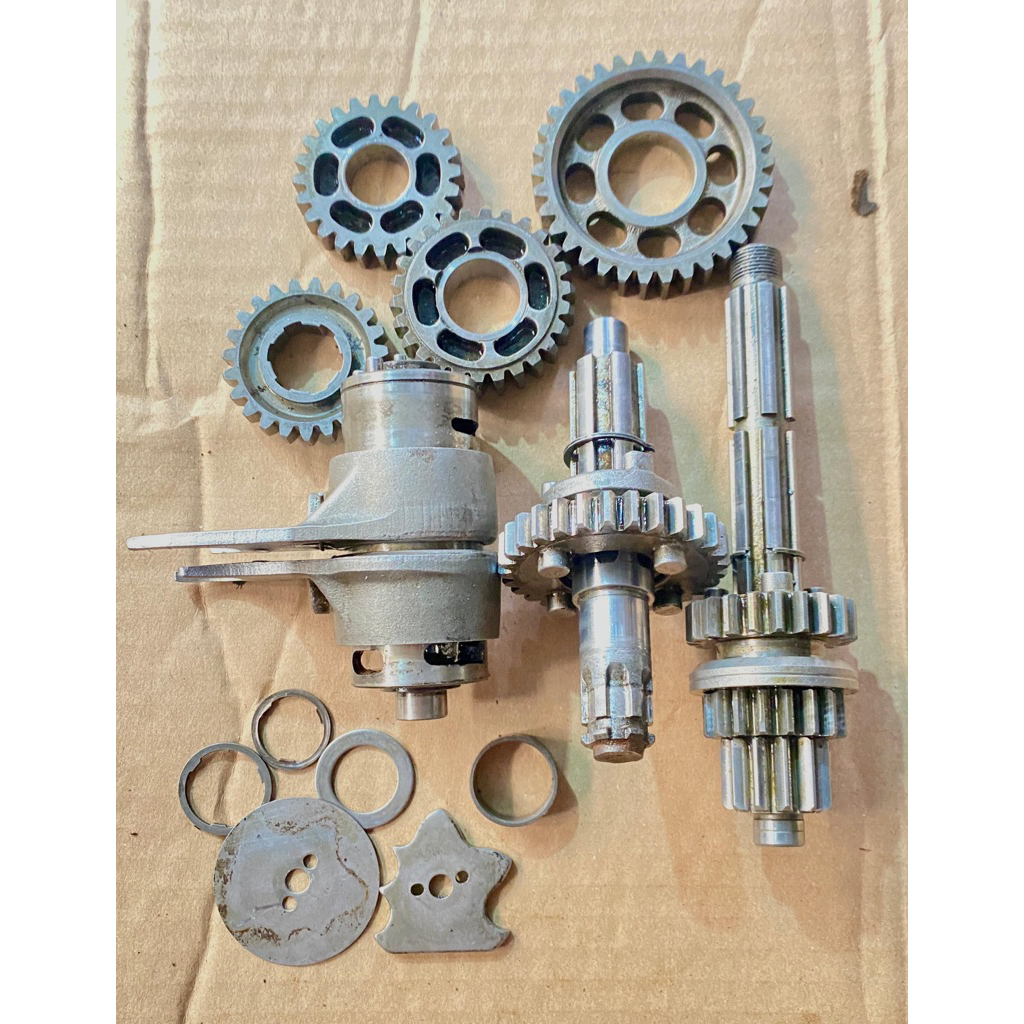 Gearbox Gear Gigi Rasio Supra XX Rasio Supra V Ori Copotan