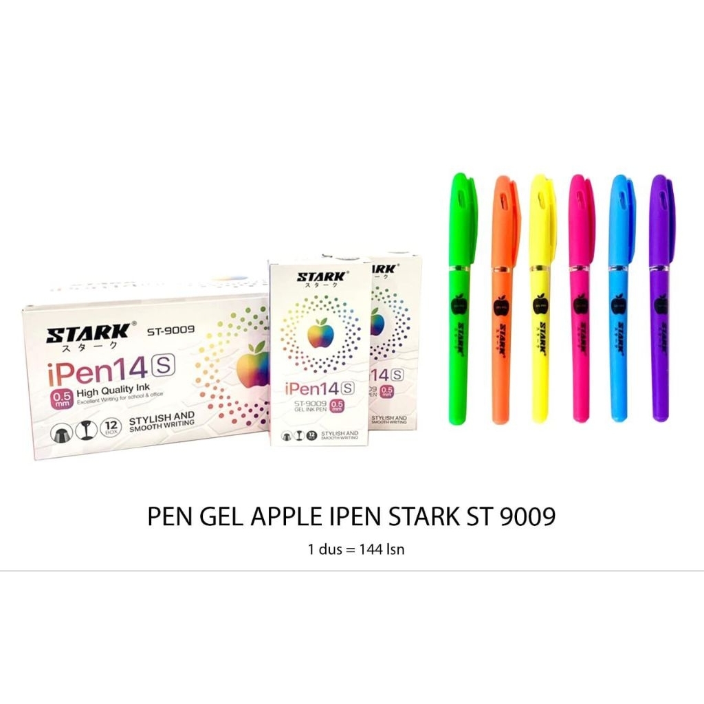 

(12pcs) pulpen gel IPEN 14 PRO STARK