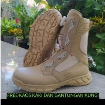 SEPATU PDL TALI PUTAR GURUN KULIT SAPI ASLI