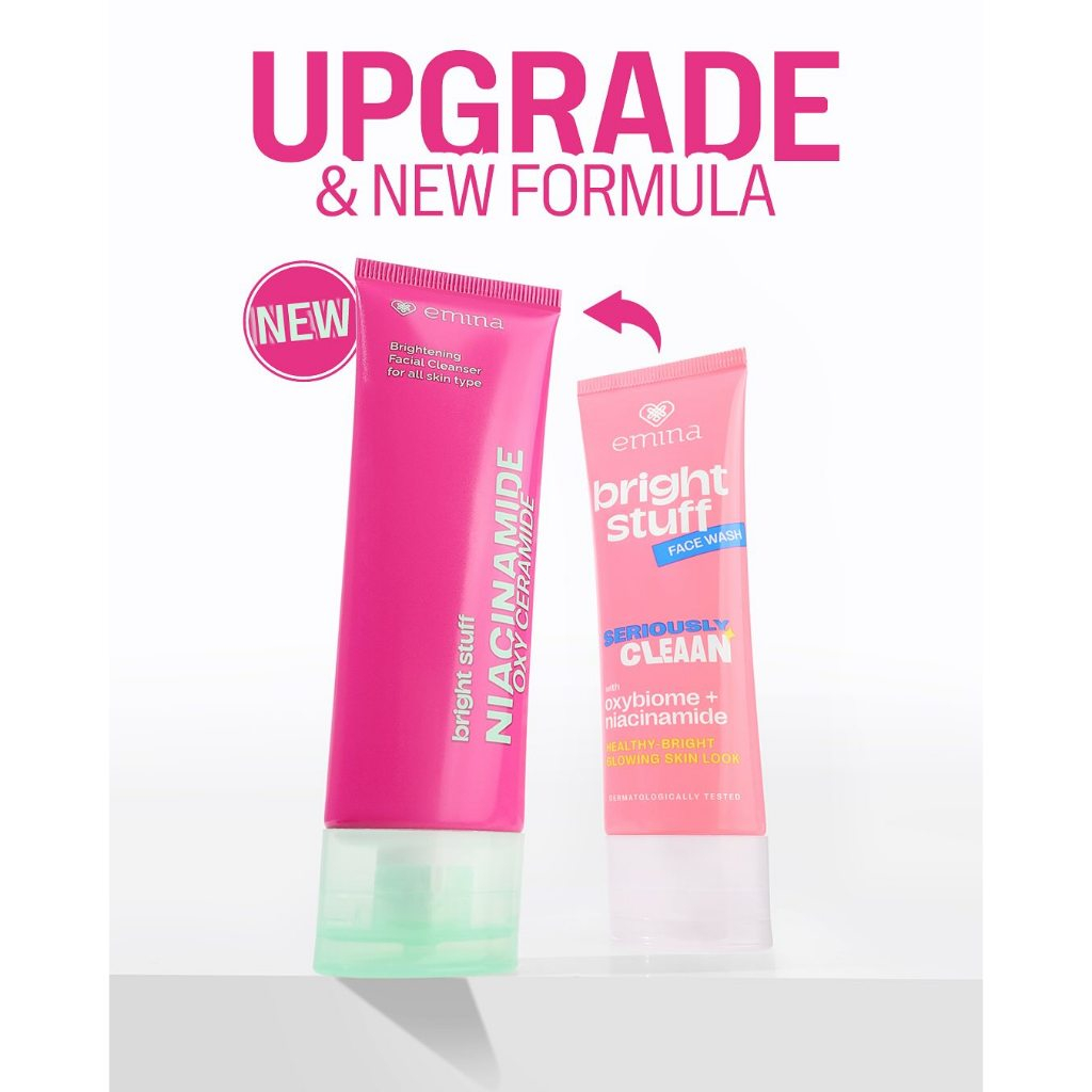 EMINA BRIGHT STUFF NIACINAMIDE OXY CERAMIDE CLEANSER