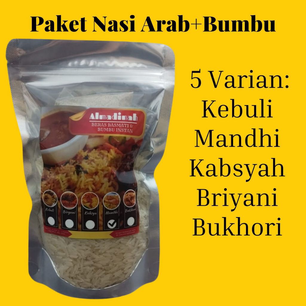 

paket Betas Basmati + Bumbu Timur Tengah