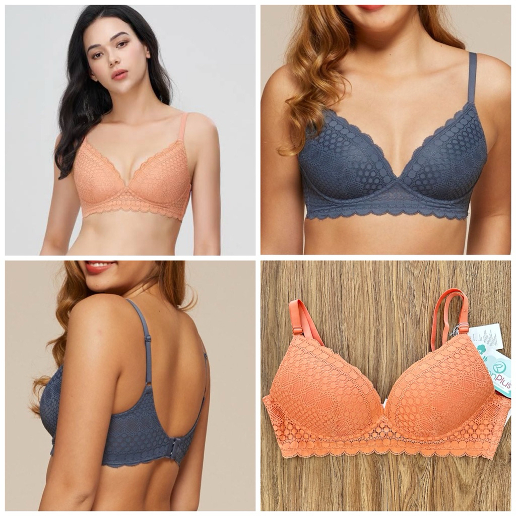 Pierre cardin bra tanpa kawat 609-62283 libolon nylon plus series