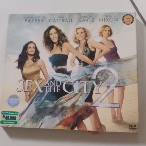 VCD Original Sex And The City 2 Feat Sarah Jessica Parker