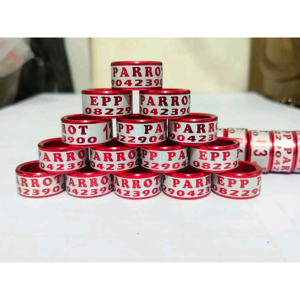 RING BURUNG CUSTOM MURAI MERPATI PERKUTUT KENARI LB DLL MODEL LASER WINNER