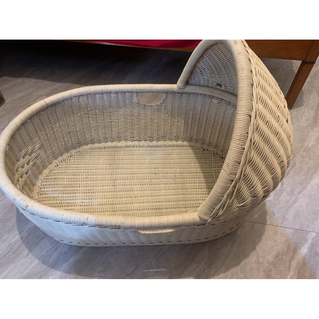 Ranjang bayi rotan [instan only]