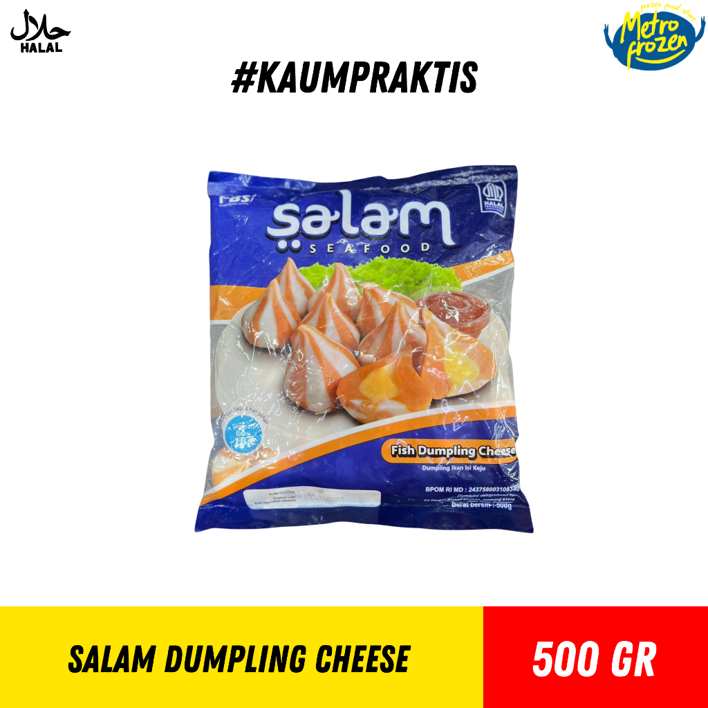 

SALAM Dumpling Cheese 500gr //dumpling isi keju //dampling keju