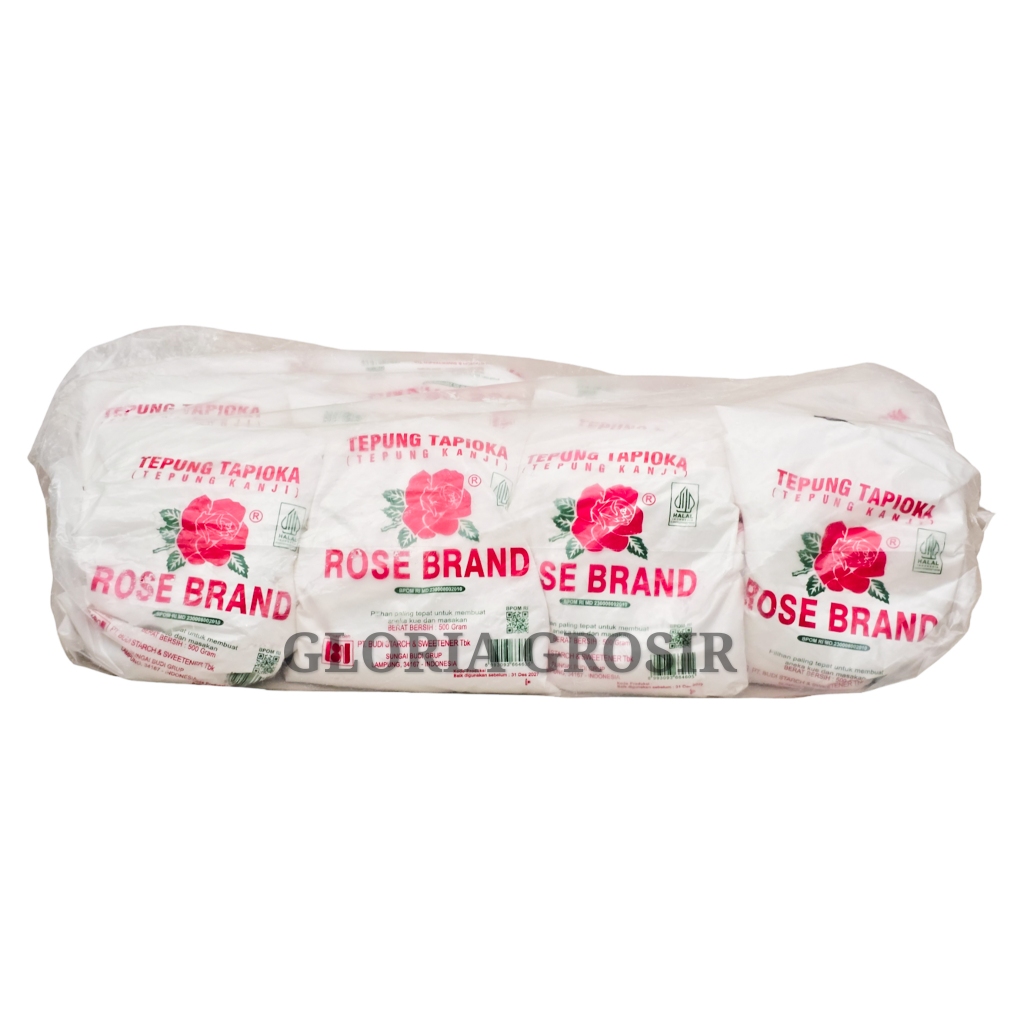 

TAPIOKA / TEPUNG KANJI - ROSE BRAND - 1 BALL isi 20 pcs @ 500 gram