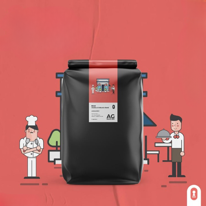 

Kopi House Blend Espresso Arabica Fine Robusta 1 Kg ES46 Blend Minuman Kopi Hitam Aroma Wangi