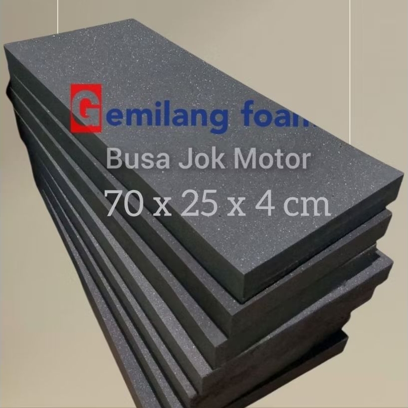 Spon Busa Jok Motor lembaran ukuran 70x25 cm tebal 4cm
