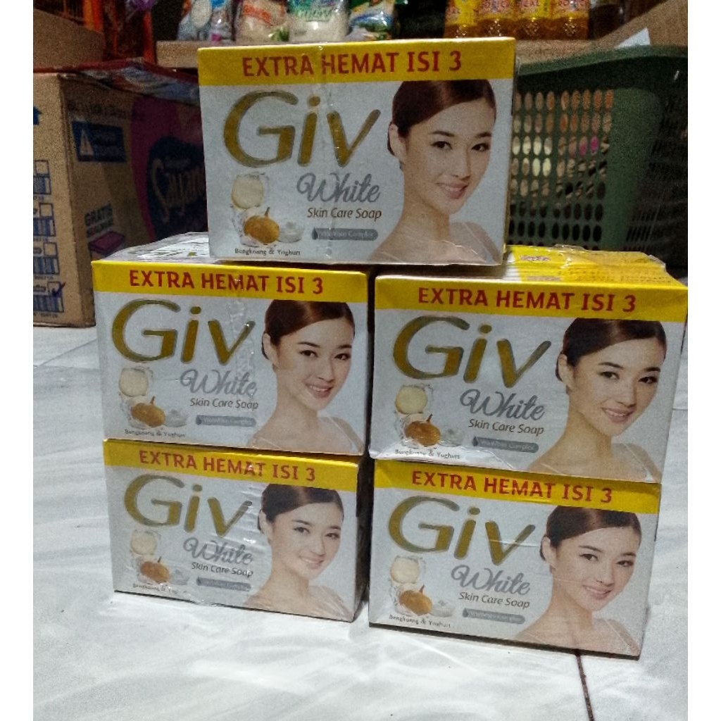 Giv sabun batang 3x110gr