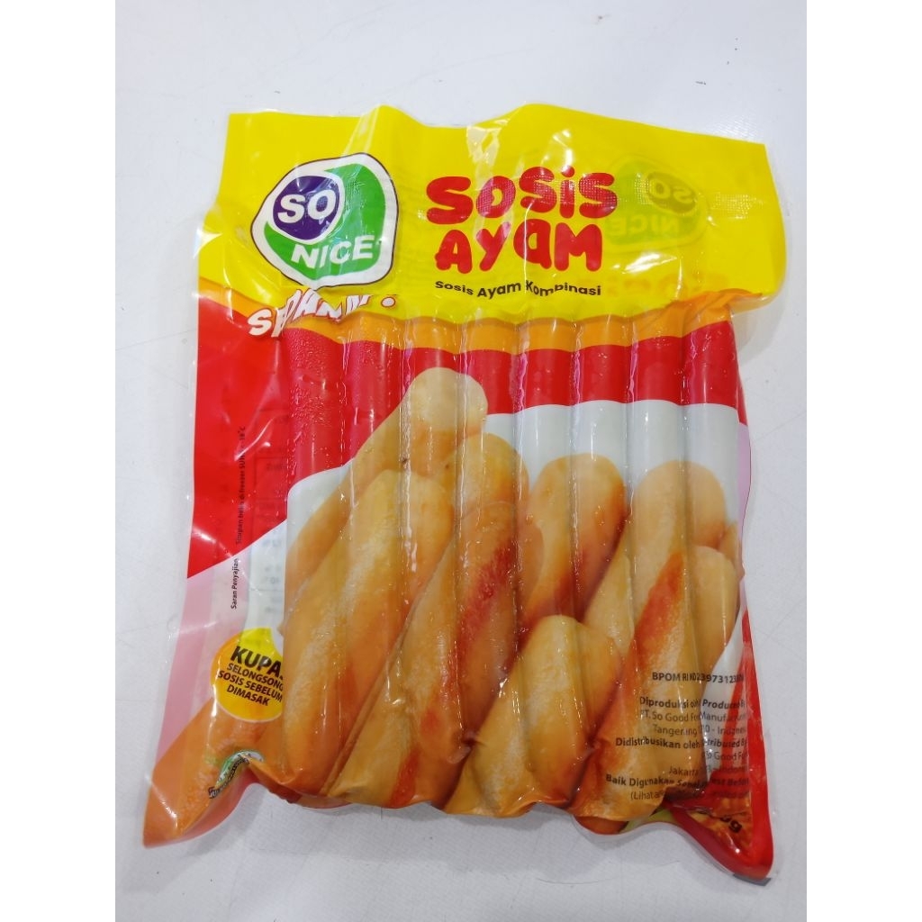 

So Nice Sosis Ayam Kombinasi isi 15