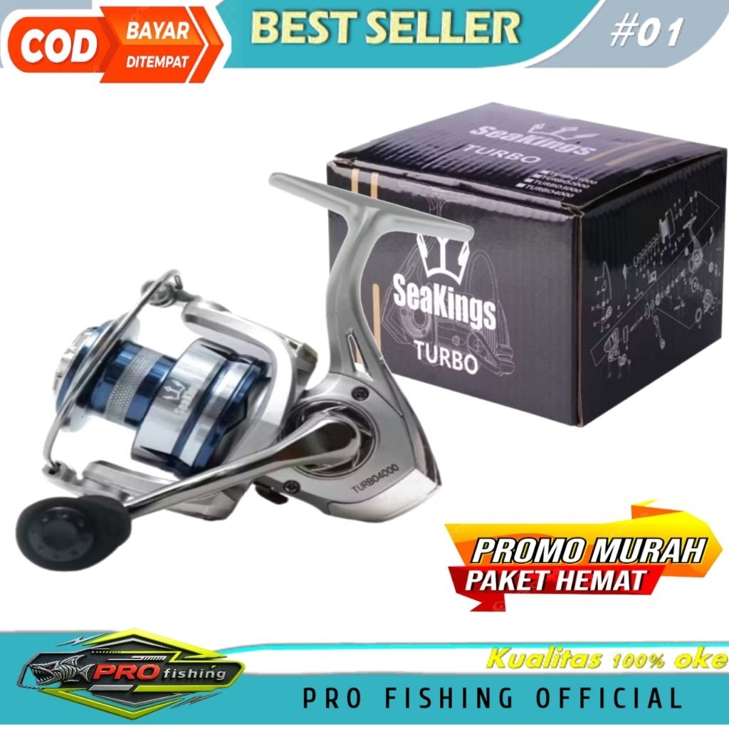 SEAKINGS REEL POWER HANDLE TURBO