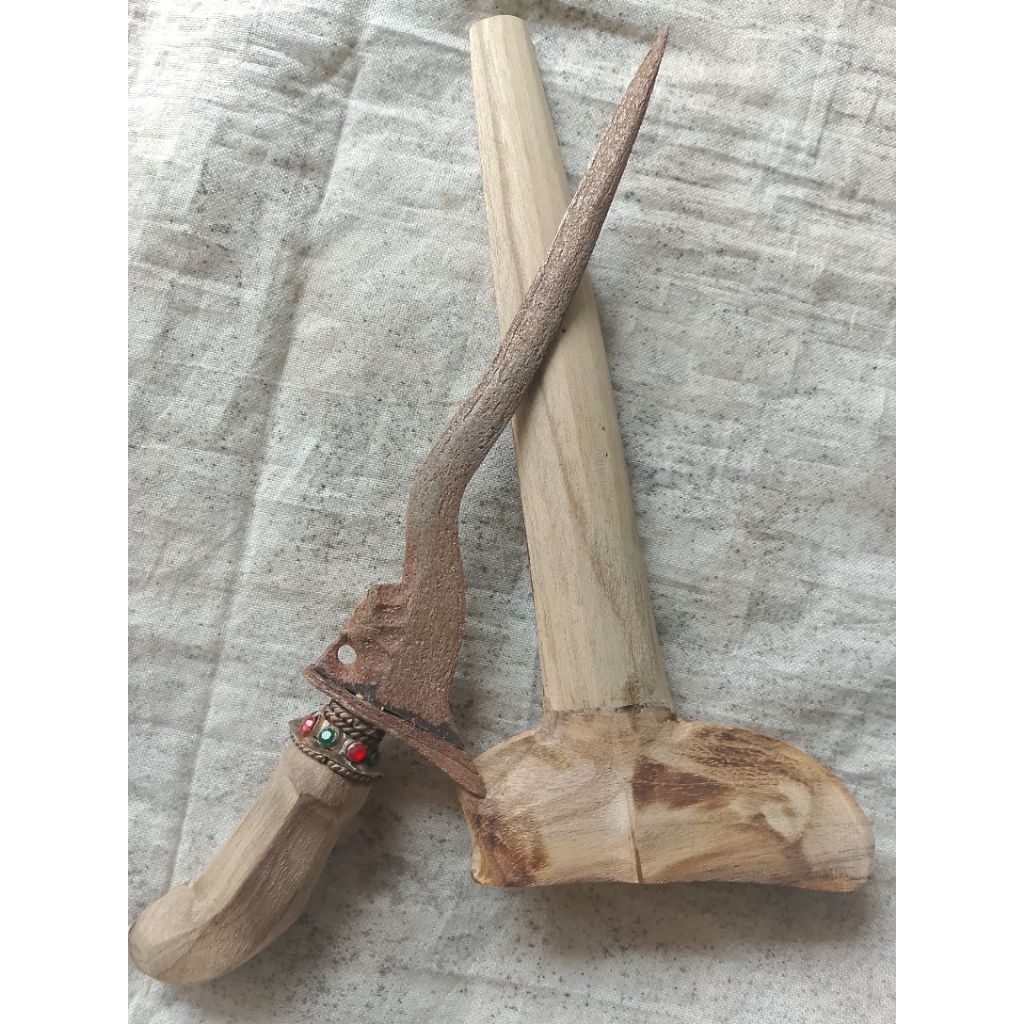 keris nogo kikik patrem Luk 3 (BESI TEMUAN DARAT)