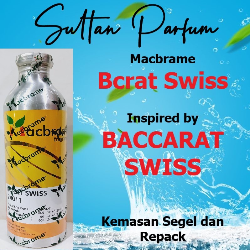BCRAT SWISS by Macbrame Bibit Parfum BACCARAT SWISS