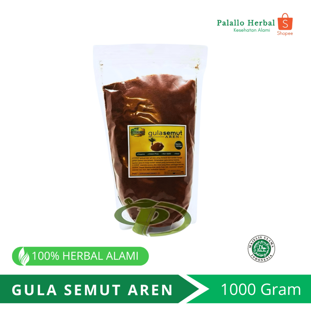 

Gula Semut Aren Syifacare 1000gr - Gula Aren Murni Alami, Sehat dan Lezat