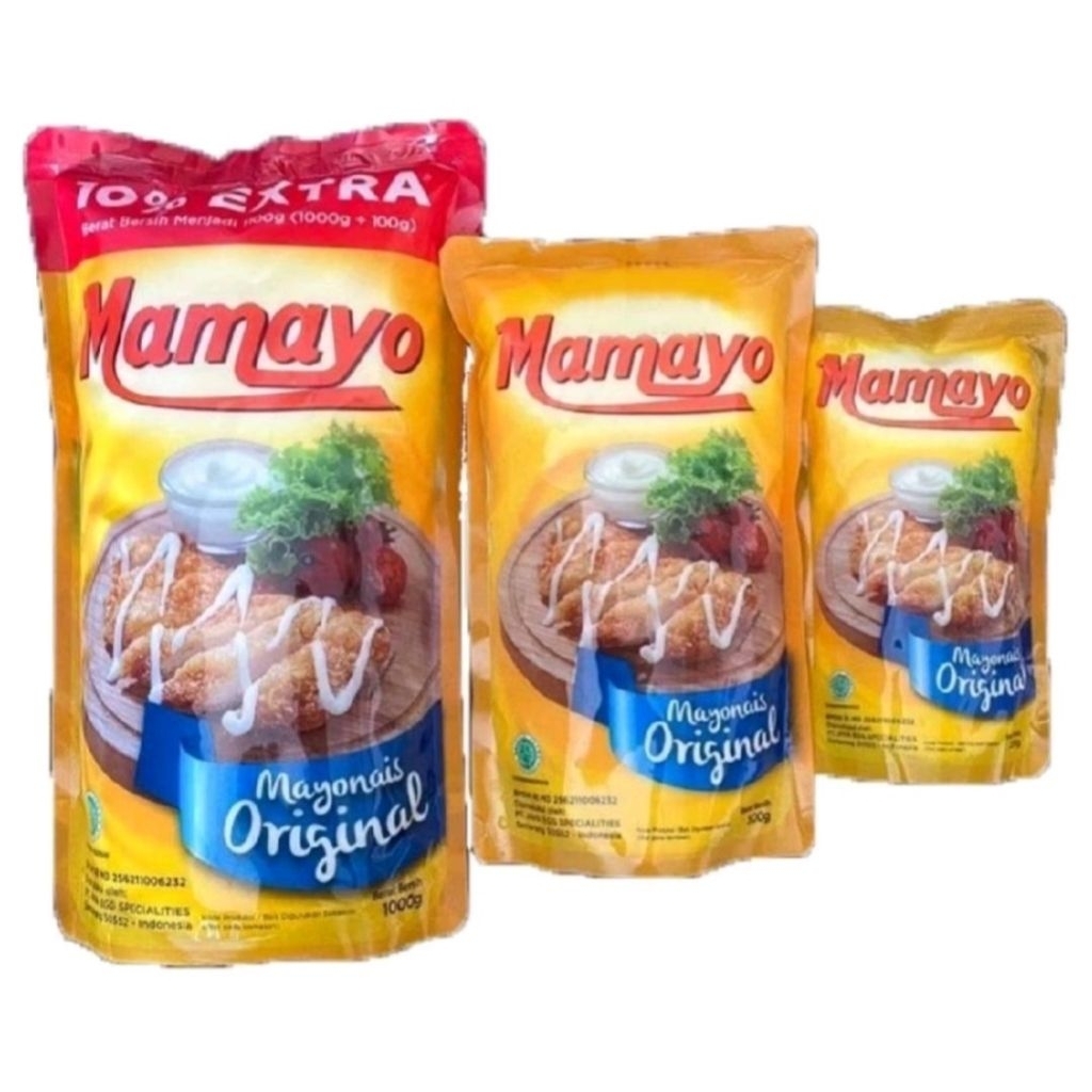 

Mamayo Mayones Original / Mayonnaise 1kg / Mayonaise 500gr / 200gr