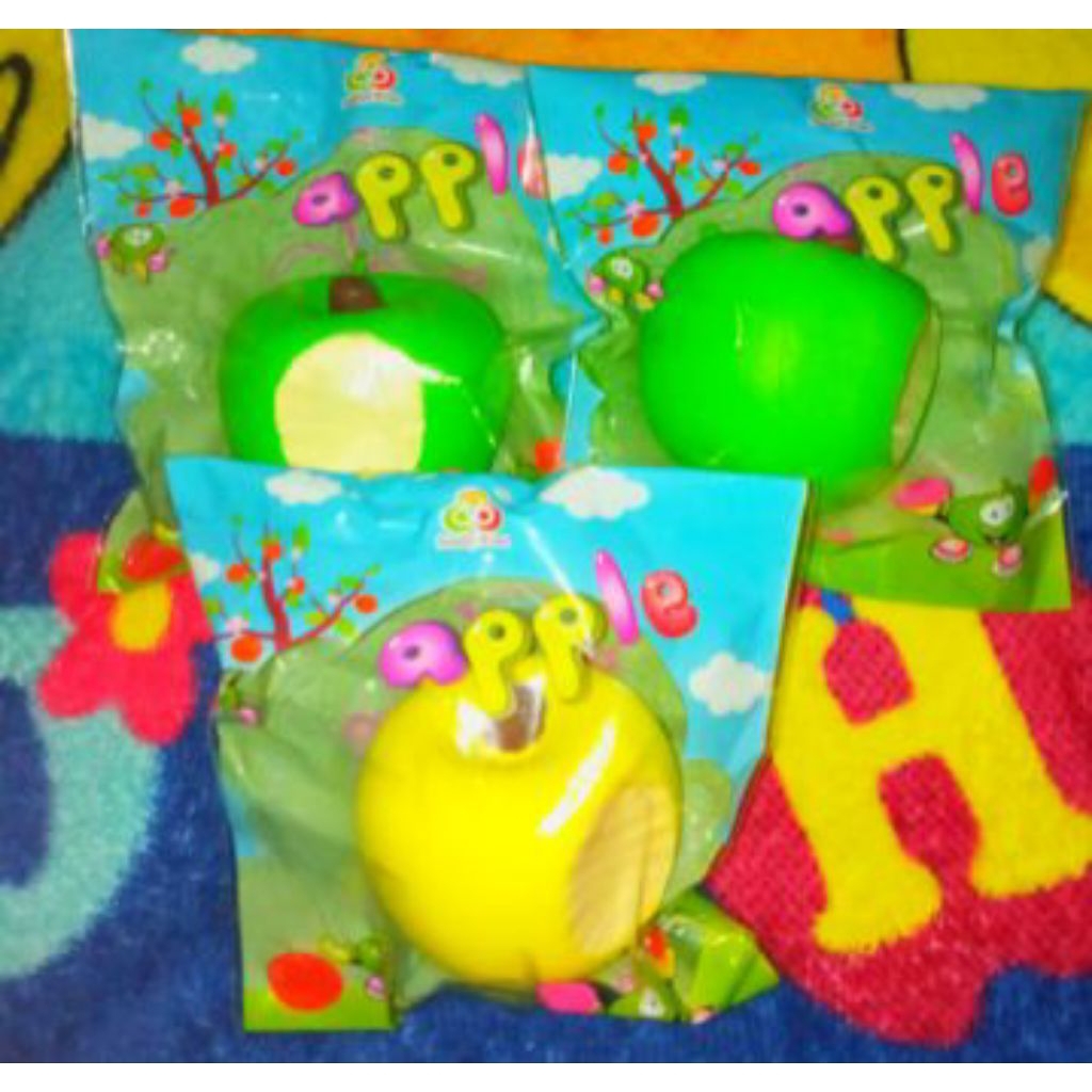 Mainan Squishy Skuisi Murah, Squishy Apel