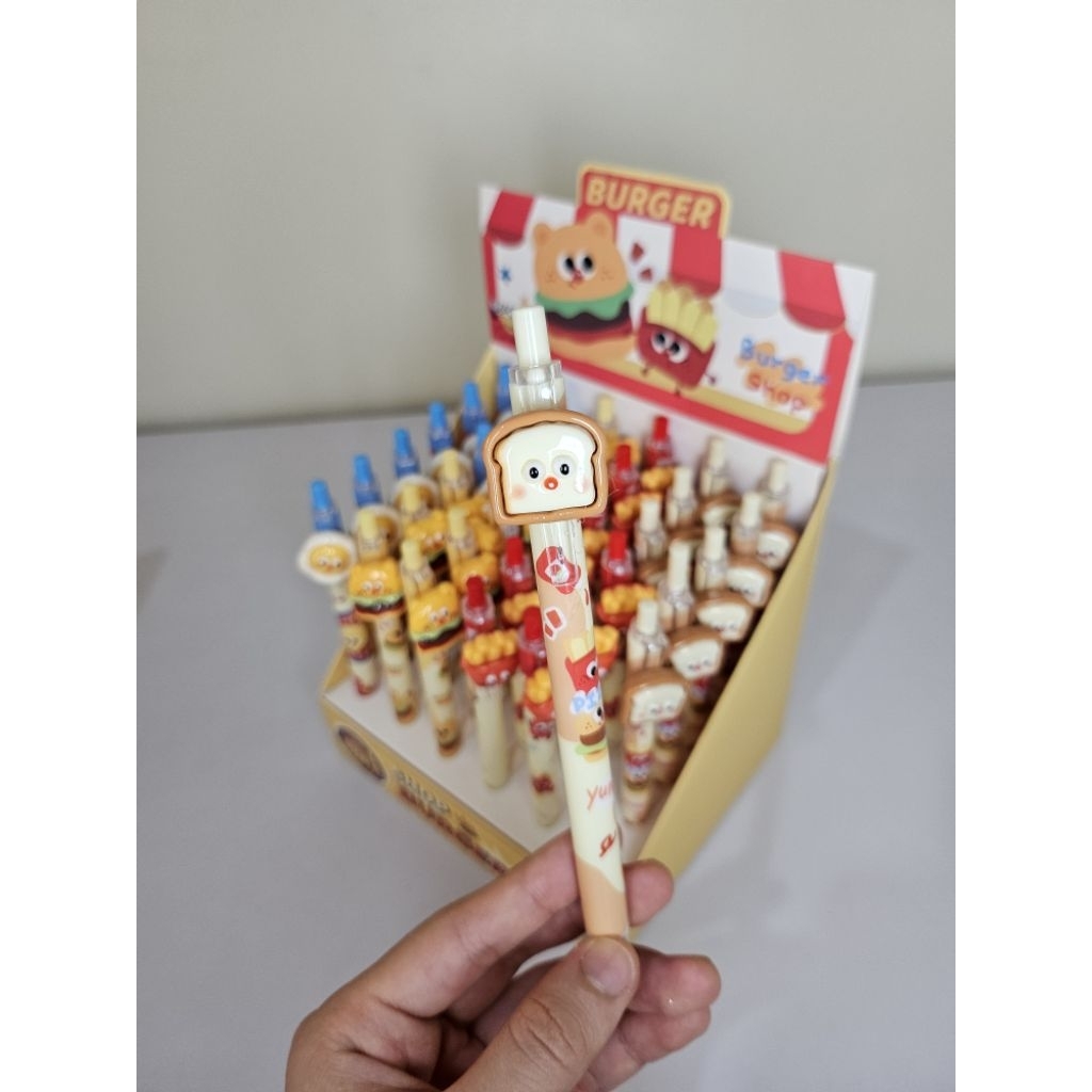 

Mechanical Pencil /Pencil Mekanik dengan Karakter Food