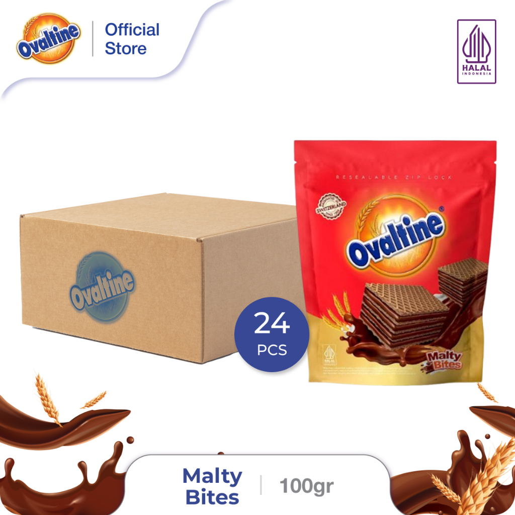 

[Karton] Ovaltine Malty Bites 100g - 24pcs