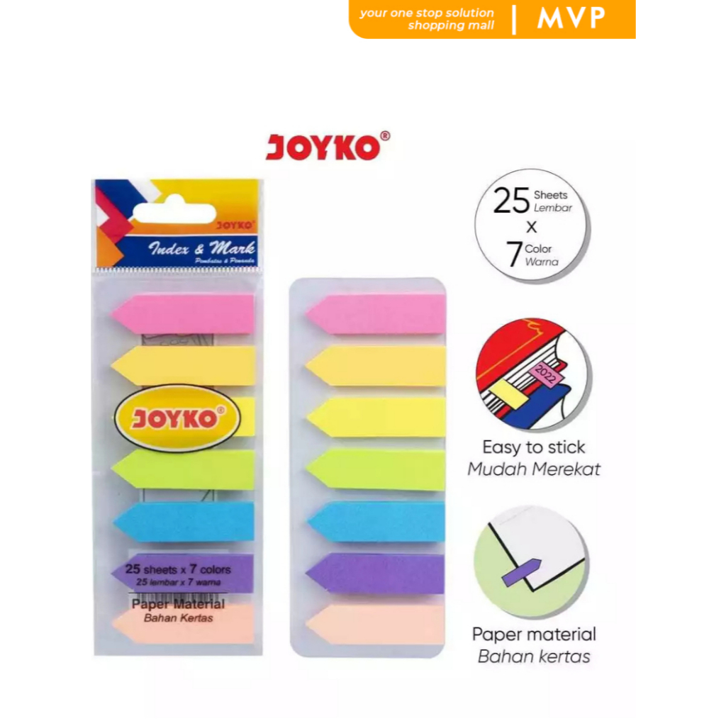 

MVP Penanda Panah Index Mark Sticky Note Panah Memo Tempel Joyko