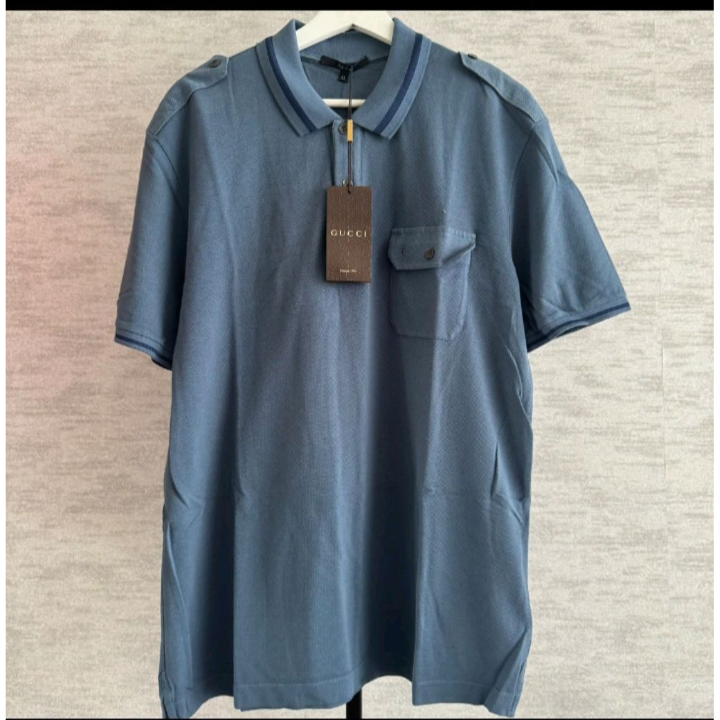 Kaos Polo T'shirt Pria GUCCI Original 100%