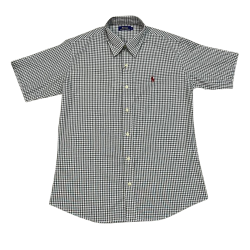 POLO RALPH LAUREN Shirt BLACK WHITE Chek Men M0490