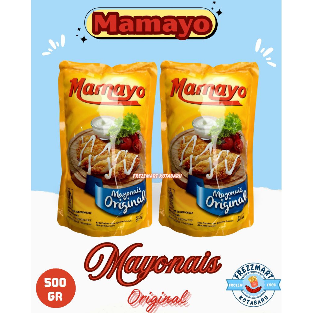 

Mamayo Mayonais Original 500 GR Frezzmart Kotabaru