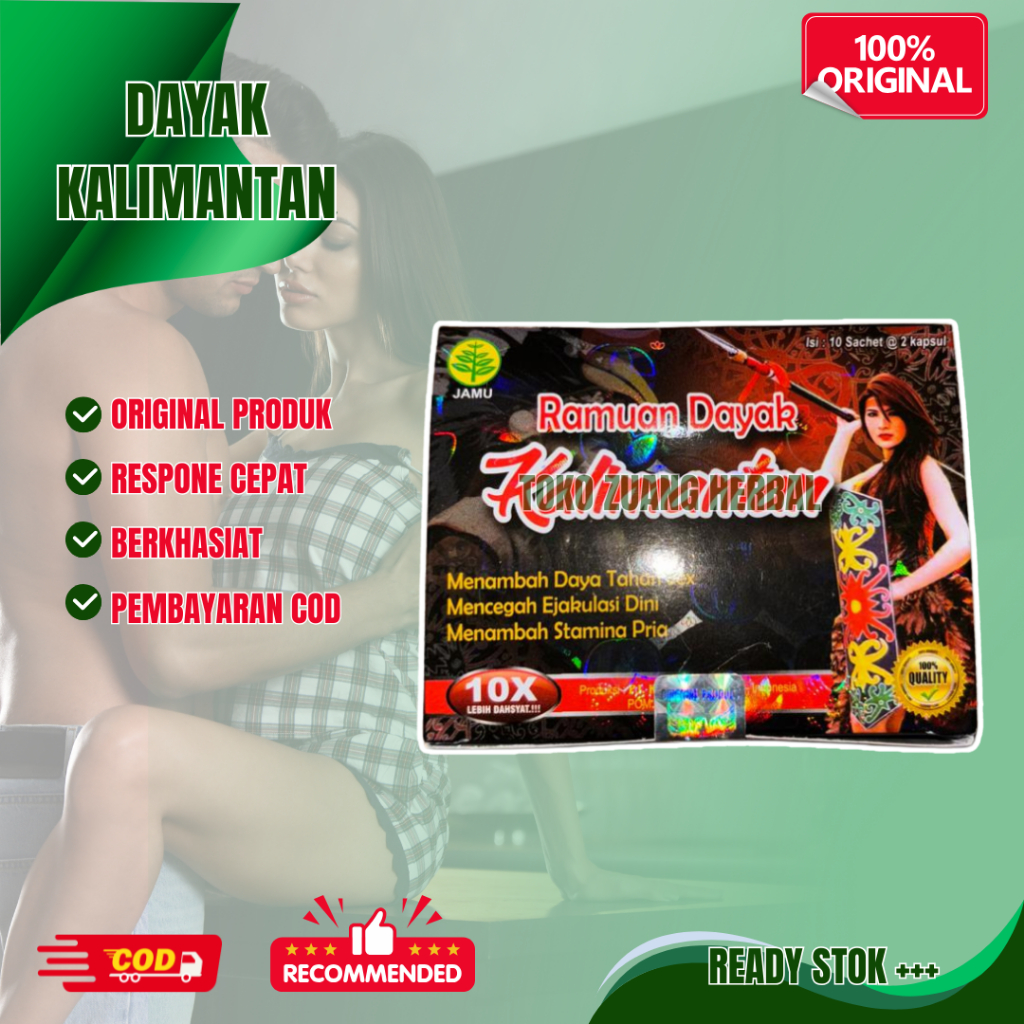 

RAMUAN DAYAK KALIMANTAN KAPSUL ASLI 100%