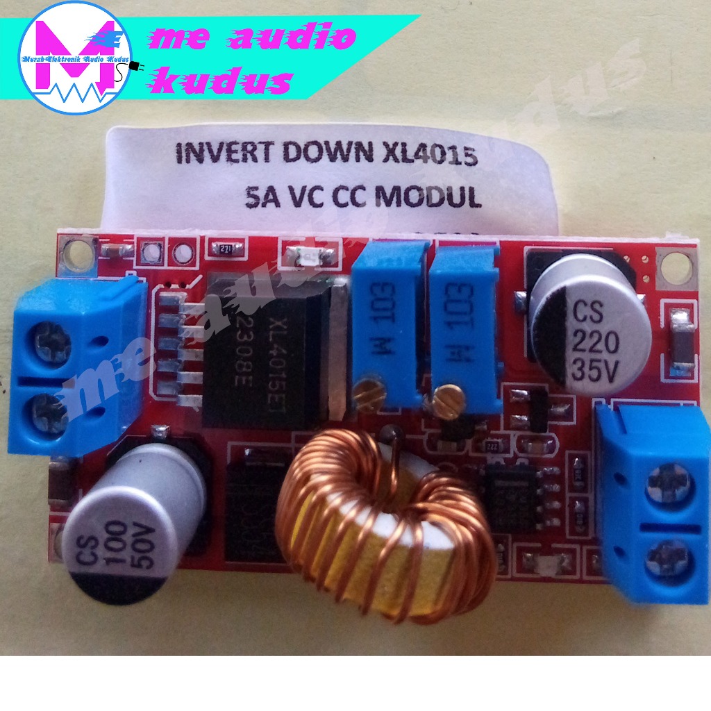 MODULE INVERT DOWN /STEP DOWN XL4015 5A CC CV