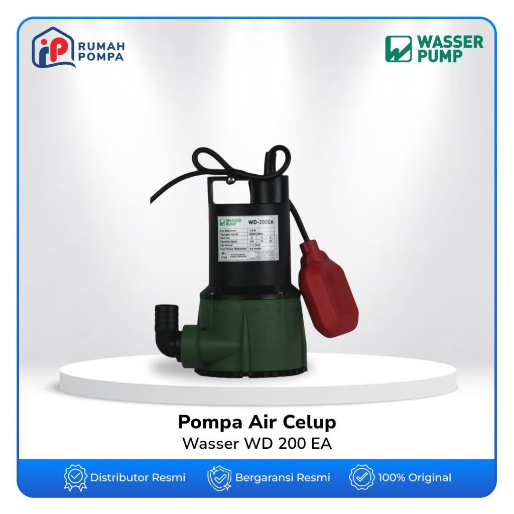 Pompa Celup Wasser WD 200 EA OTOMATIS
