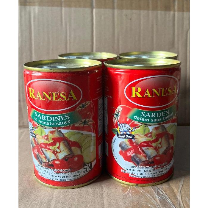 

Ranesa Sarden Saus Tomat 425gr x 1