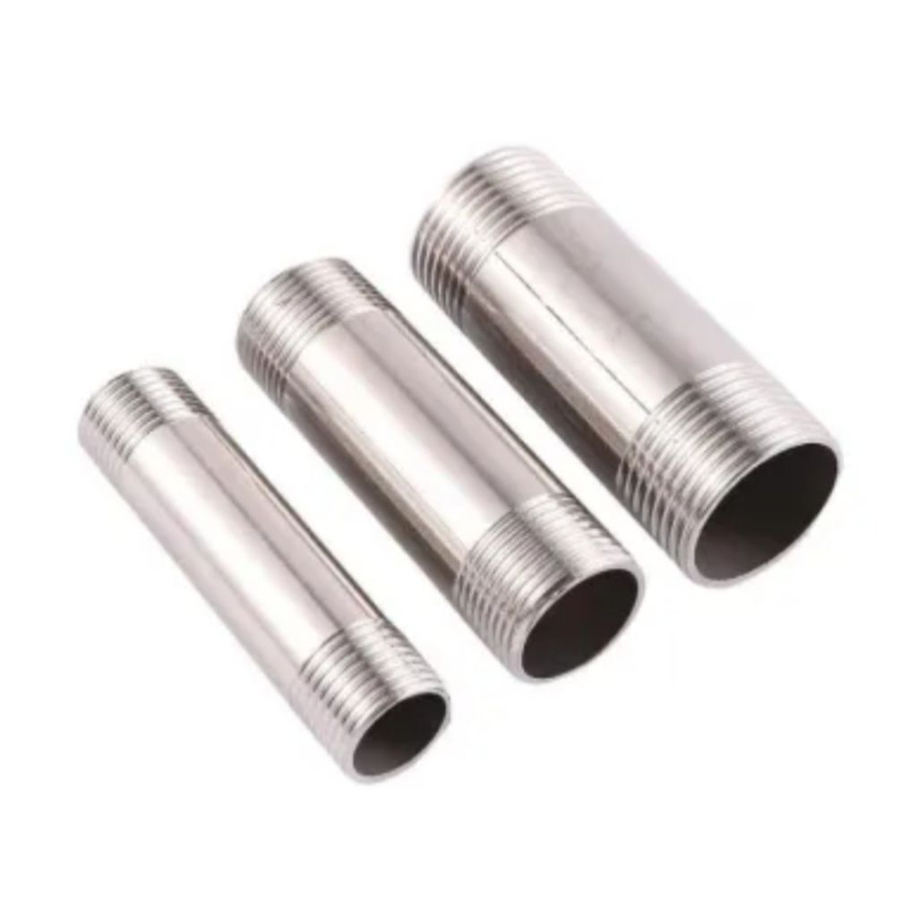 pipa nepel stainless 2"inch 10cm