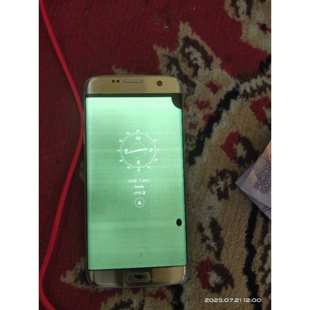 Samsung S7 edge Resmi Sein minus lcd