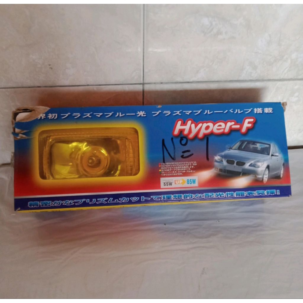 Foglamp kotak warna kuning