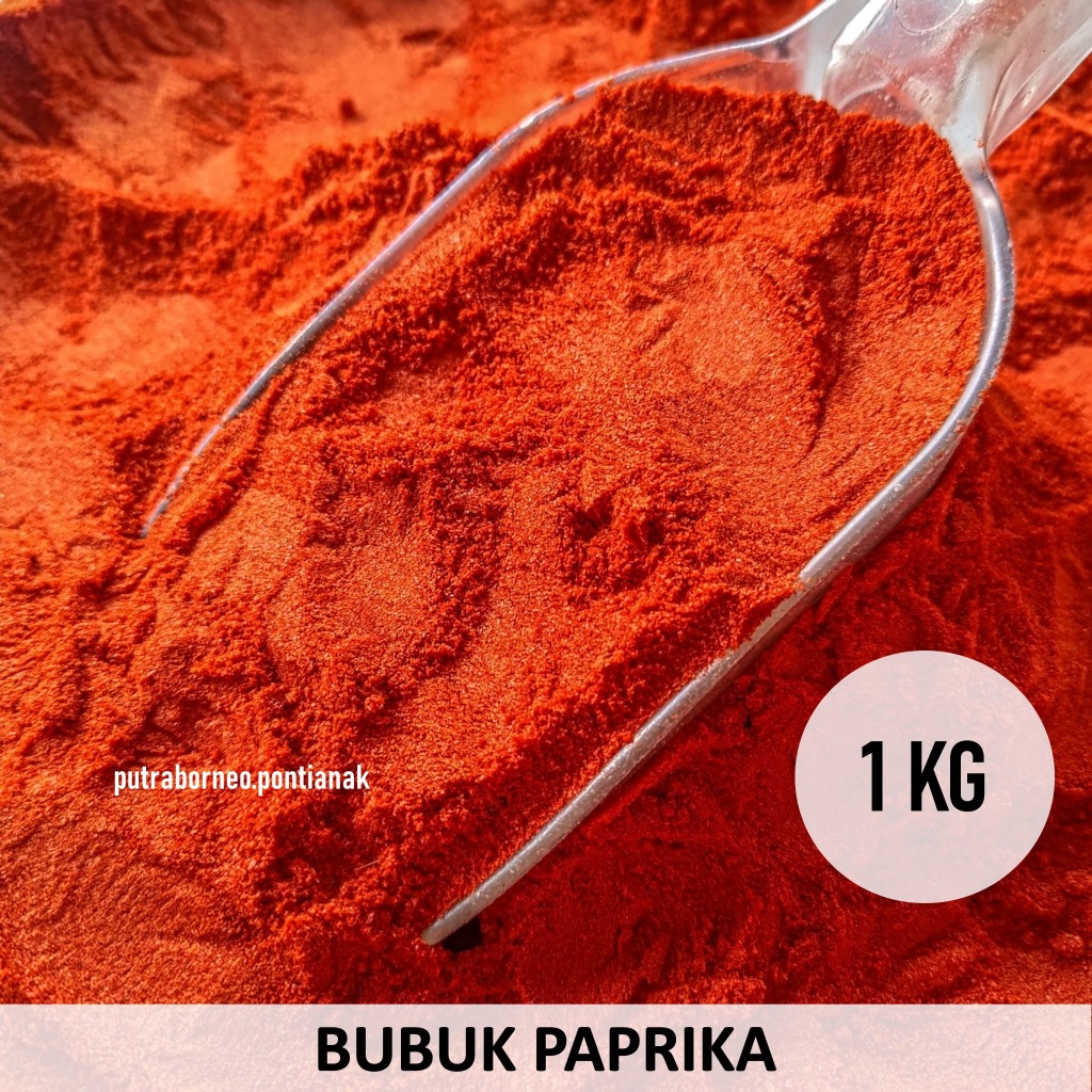 

Paprika Bubuk 1 kg / Paprika Powder / Bumbu Ayam Goreng / Bumbu Kentang Goreng