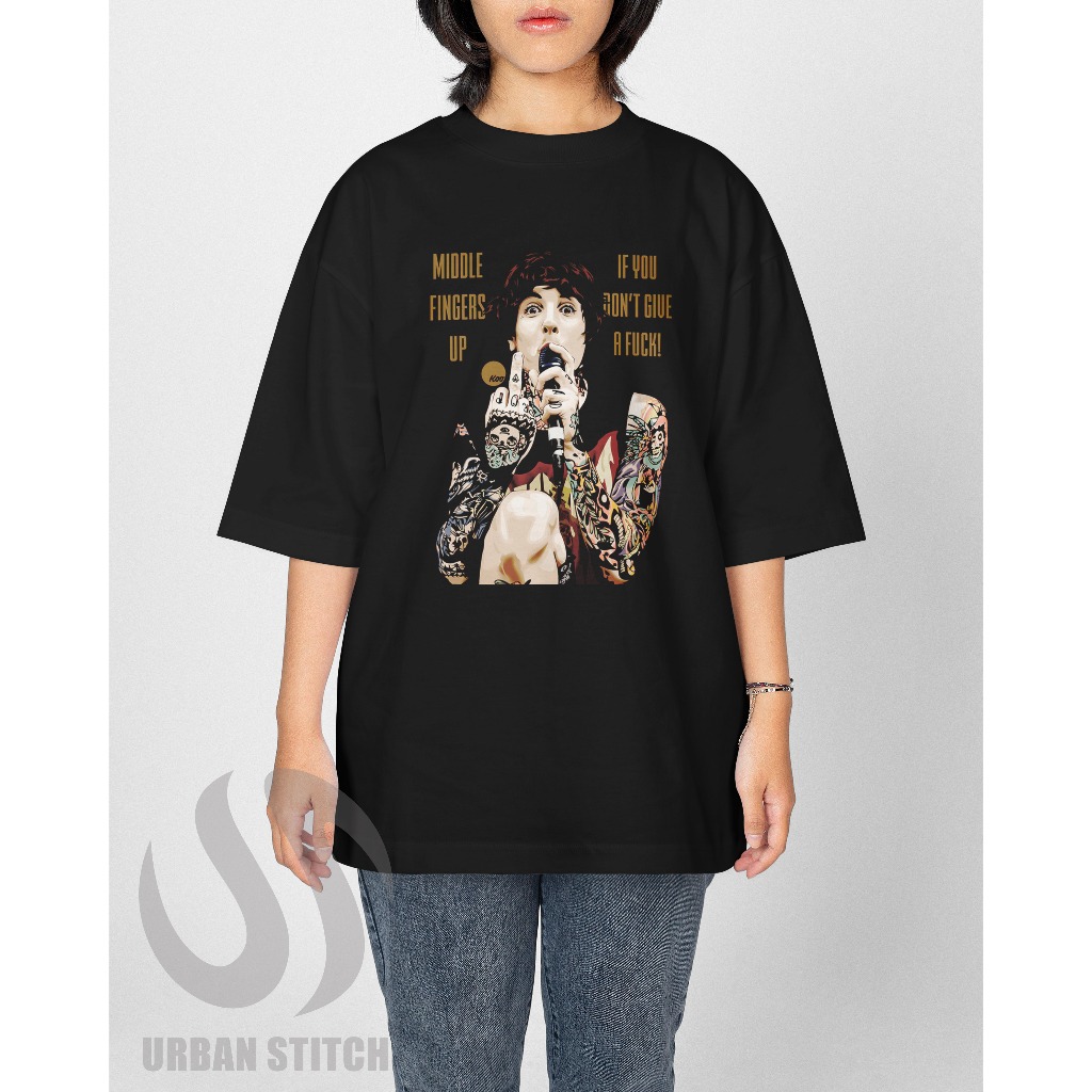 KAOS OVERSIZE OLIVER SYKES /BAJU BMTH OLIVER SYKES/ BAJU OVERSIZE OLIVER