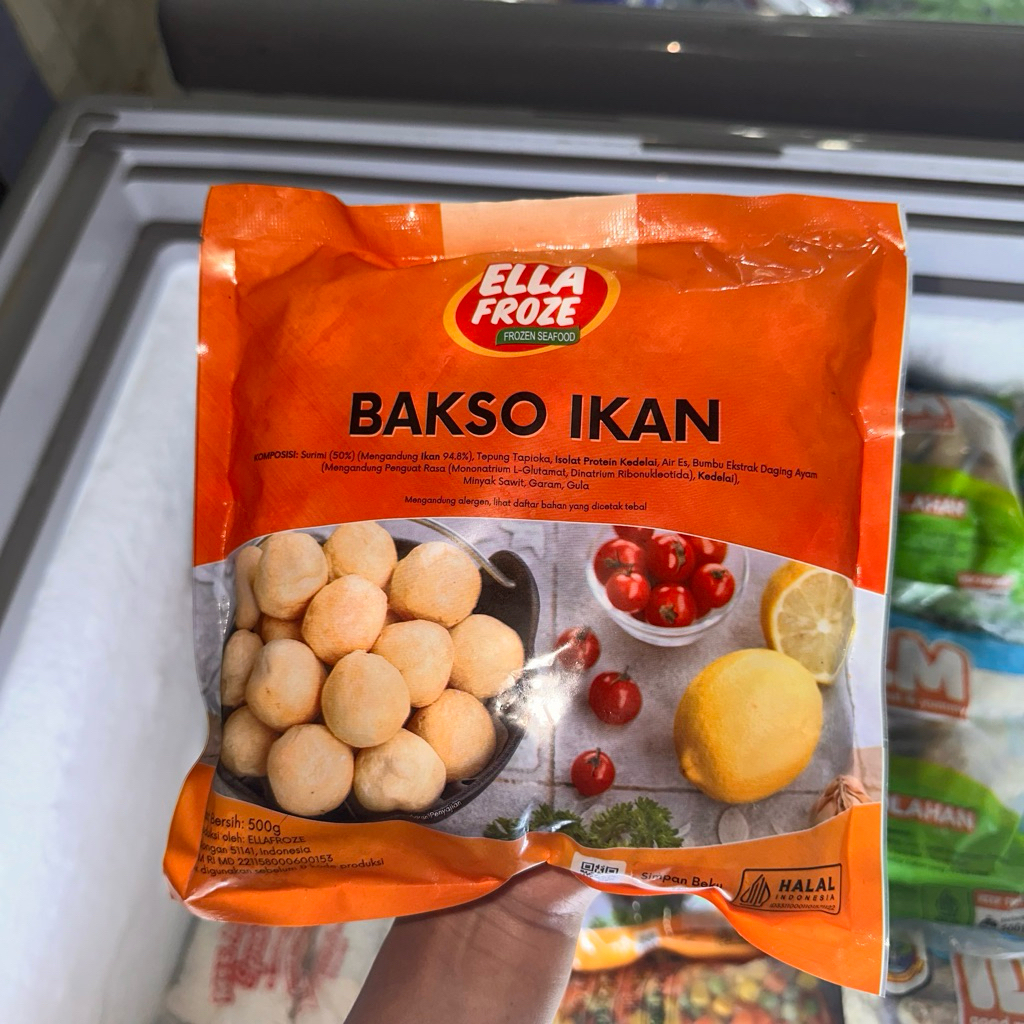 

ELLA FROZE bakso ikan 500g