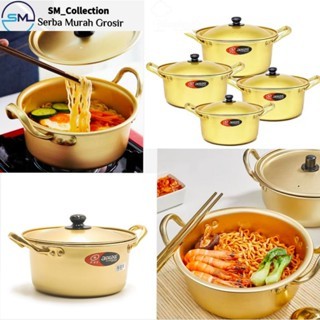 Panci Ramen/Panci Rebus/Panci Korea/Panci serbaguna/Panci emas/Panci jawa emas