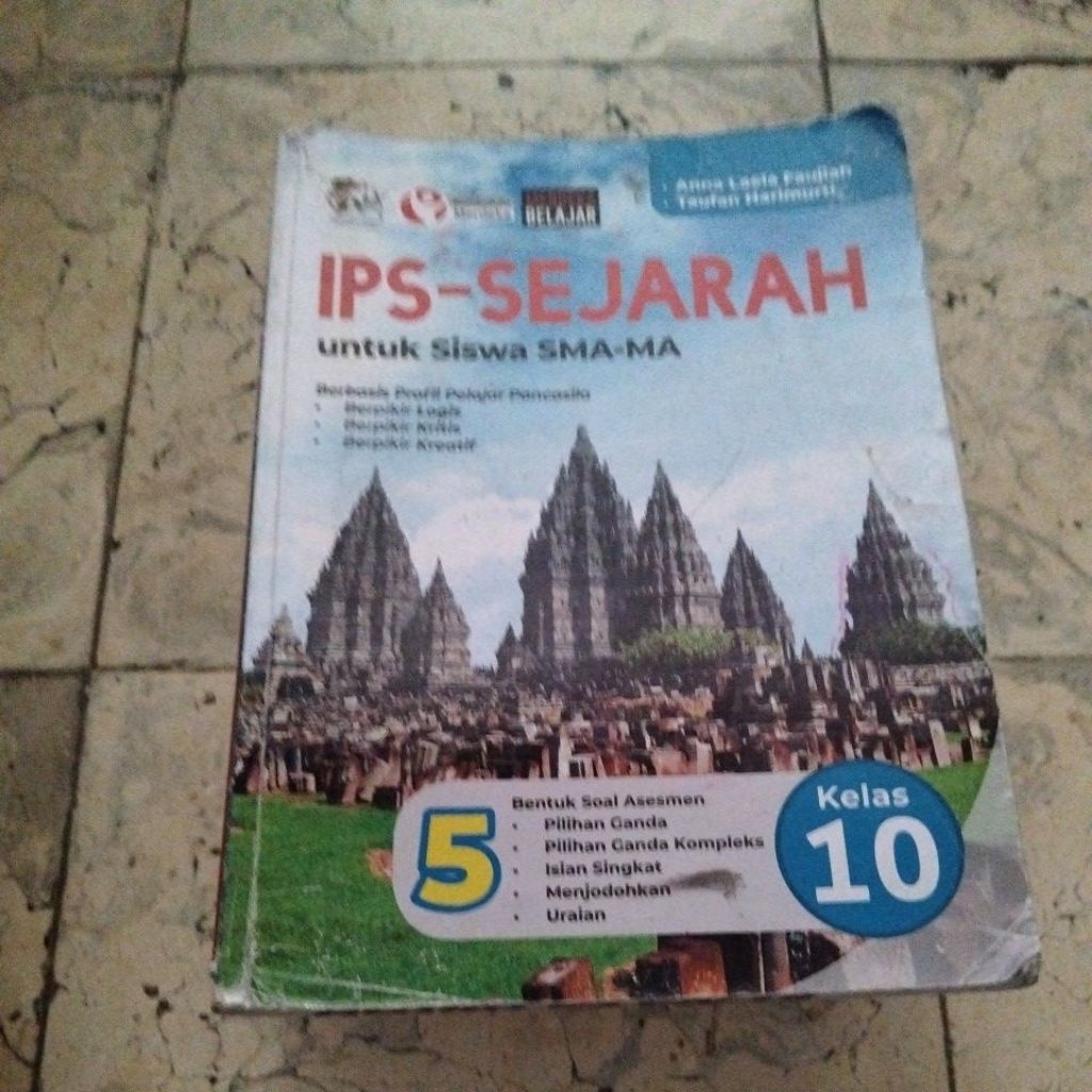 buku IPS sejarah kelas 10 sma